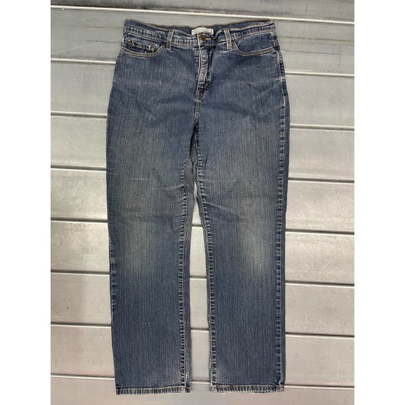 Levi's Other - VTG Levis‎ 512 Jeans Slimming Straight Womens 14M 32X31 Blue Medium Wash Denim